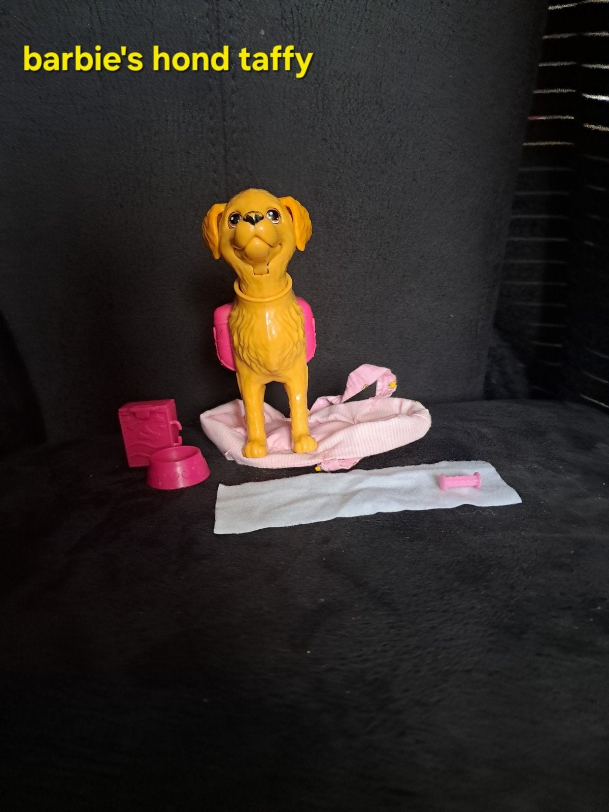 barbie's hond taffy, Ophalen, Zo goed als nieuw, Barbie