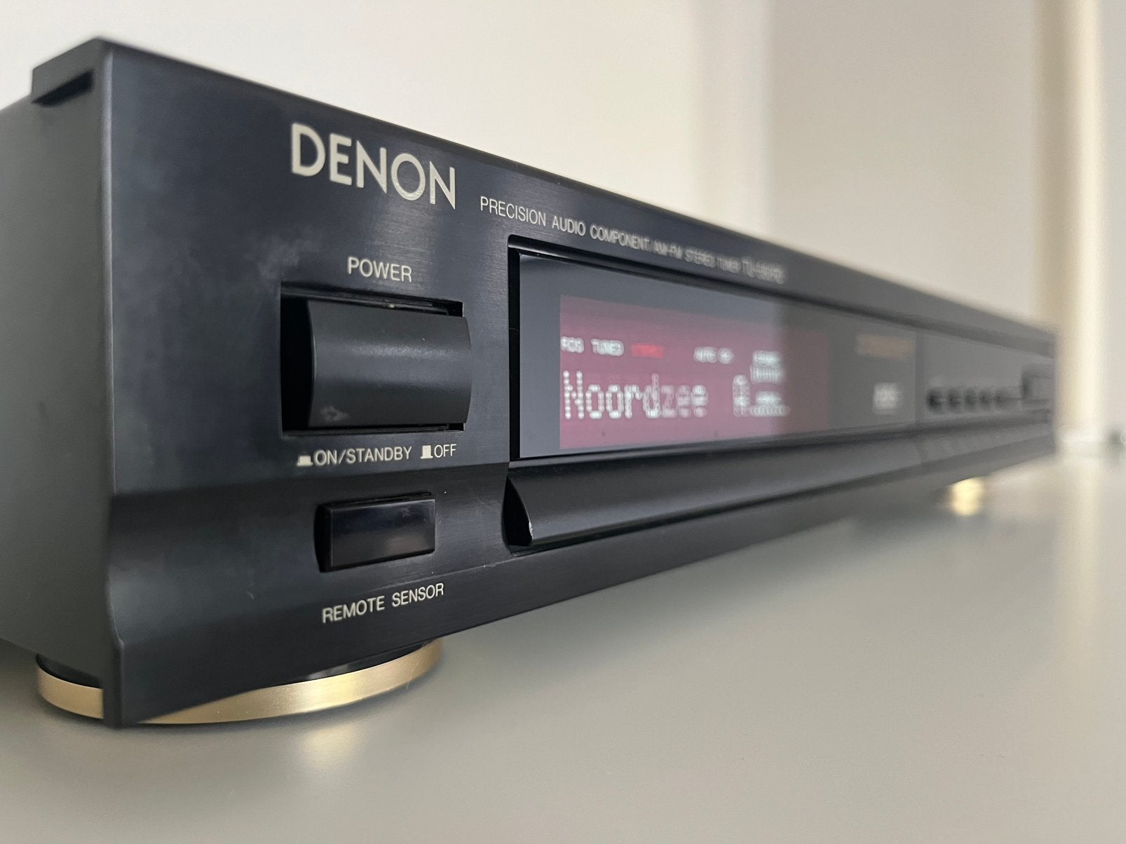 Denon TU580RD FM radiotuner (voormalig topmodel), Ophalen of Verzenden, Gebruikt