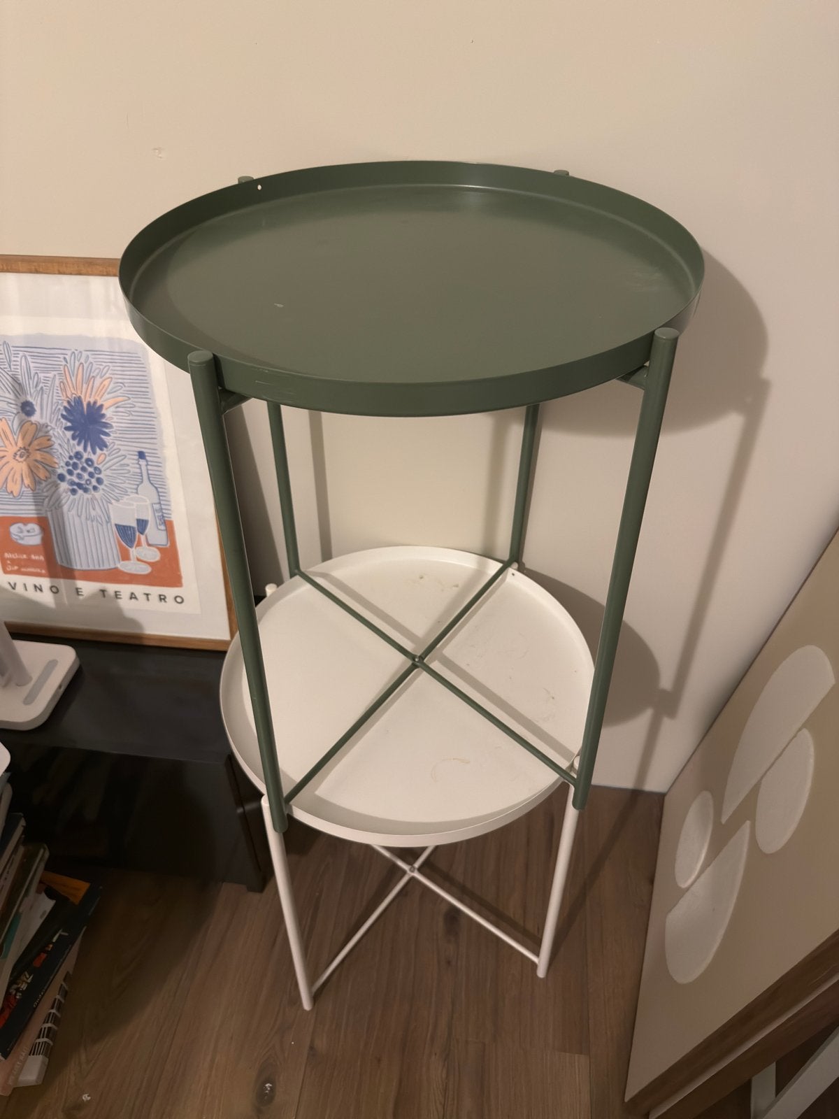 Bijzettafel ikea, Ophalen, Gebruikt