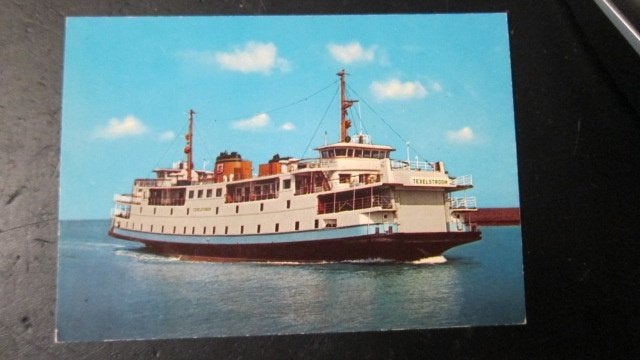 Texelstroom -, Verzamelen, Ophalen of Verzenden, Zo goed als nieuw, Motorboot, Kaart, Foto of Prent