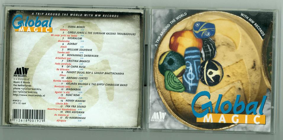 Global Magic - verzamelalbum wereldmuziek (jaren 90), Ophalen of Verzenden, Zo goed als nieuw