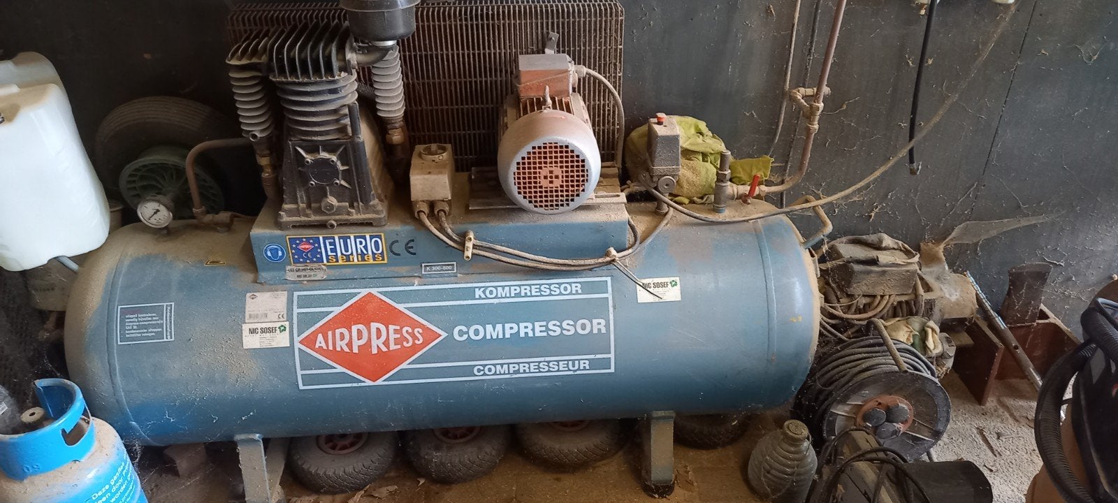 compressor, 100 liter of meer, Ophalen of Verzenden