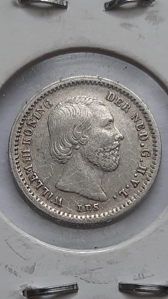 Nederland 5 cents 1869 (Zilver), Postzegels en Munten, Munten | Nederland, Koning Willem III, Zilver, Ophalen of Verzenden, 10 cent