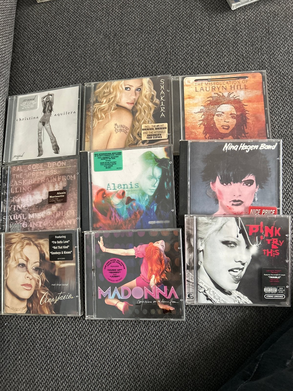 Pop/Rock CD's: Christina Aguilera, Shakira, Madonna, P!nk, Gebruikt, Pop, Ophalen of Verzenden, Inclusief doosje