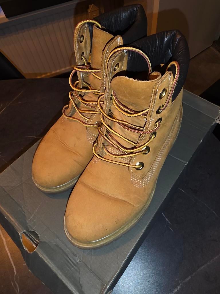 Timberland Premium 6-Inch Laarzen - Camel/Wheat - Maat 37, Kleding | Dames, Schoenen, Ophalen, Bruin, Lage of Enkellaarzen, Timberland