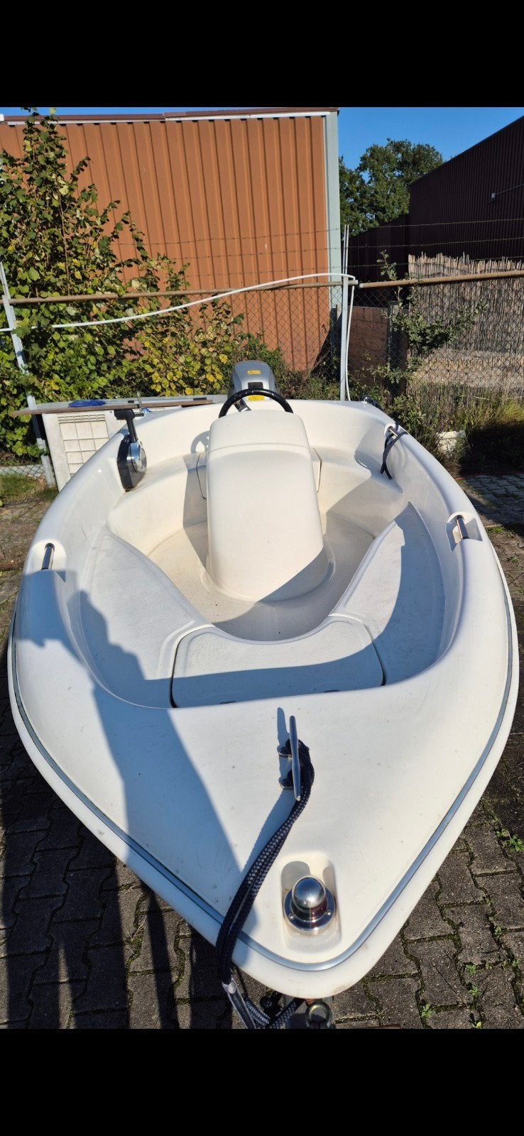 Console boot CAD12 met Honda BF10D Buitenboordmotor, Overige merken, Gebruikt, Buitenboordmotor, Polyester