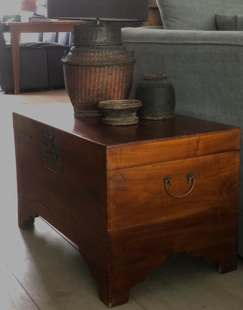 Chinese kist bijzettafel Aziatisch Oosters sleets imperfect, Ophalen