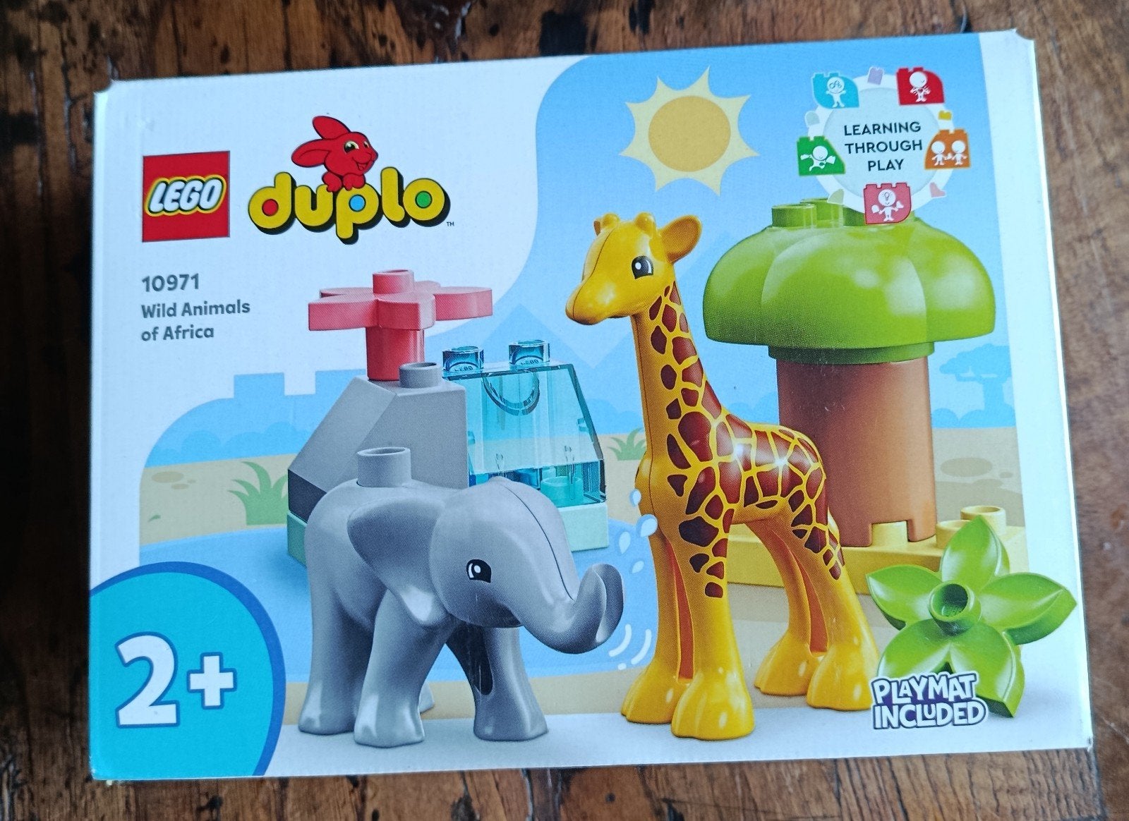 Lego Duplo 10971 Wilde Dieren van Afrika - Nieuw in doos, Overige thema's, Nieuw, Ophalen of Verzenden, Duplo