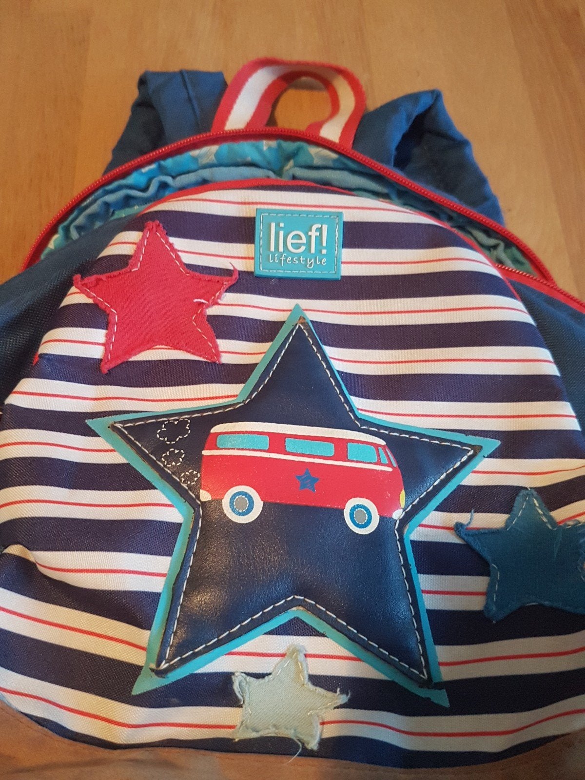 Lief! Lifestyle rugzakje met sterren en busje, Ophalen of Verzenden, Gebruikt, Lief! Lifestyle