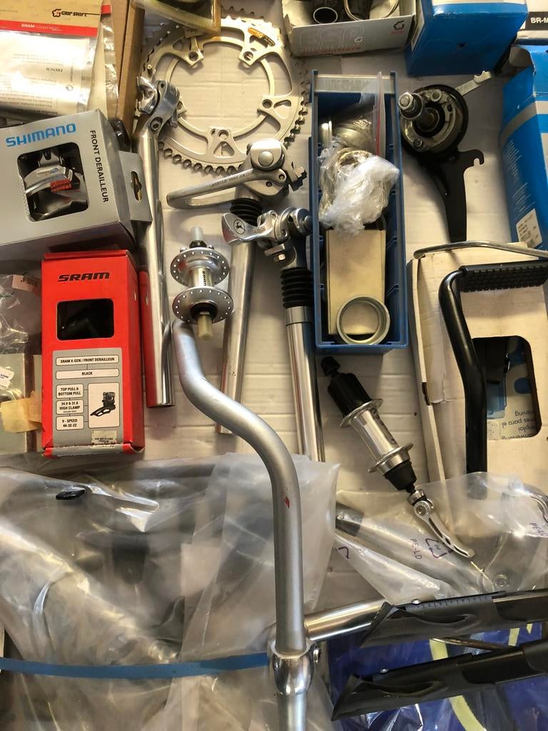 Fietsonderdelen zie beschrijving, Fietsen en Brommers, Ophalen of Verzenden, Derailleur of Ketting