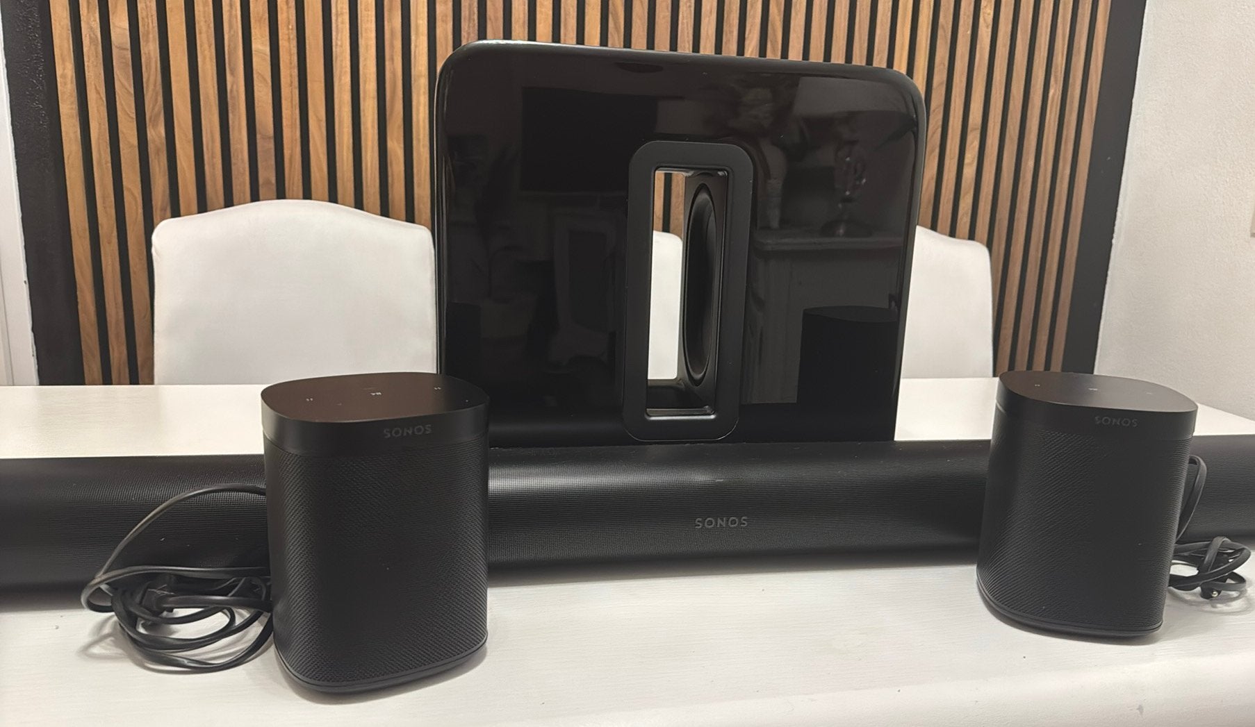 Sonos Arc Model S19 + Sub Gen 3 + 2x One SL Zeer nette staat, Audio, Tv en Foto, Home Cinema-sets, Overige systemen, 70 watt of meer