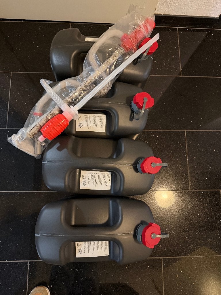 jerrycans 4x 20 liter, Ophalen of Verzenden, Nieuw