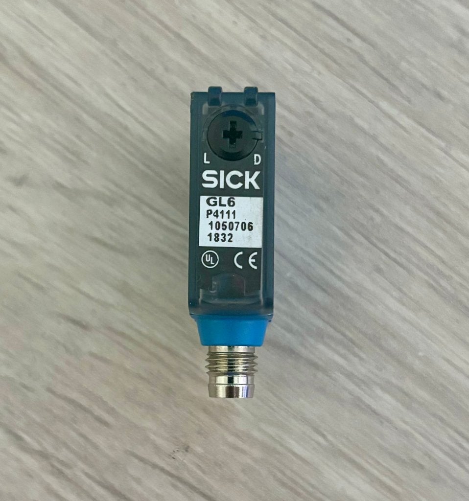 SICK - Fotocel - Sensor - GL6-P4111 - Met IFM reflector, Ophalen of Verzenden, Zo goed als nieuw