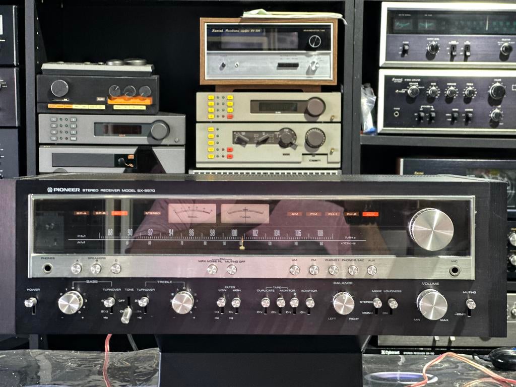 Pioneer SX-5570 Stereo Receiver – BLACK., Pioneer, Pioneer, Tuner of Radio, MP3-aansluiting