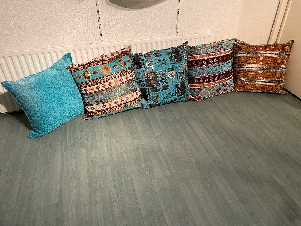 Sierkussens, Huis en Inrichting, Ophalen, Overige merken, Inclusief binnenkussen, Meerkleurig