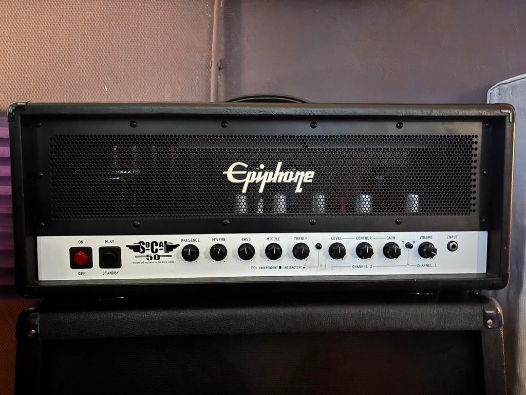 Epiphone socal 50 top, Ophalen of Verzenden, Zo goed als nieuw, 50 tot 100 watt
