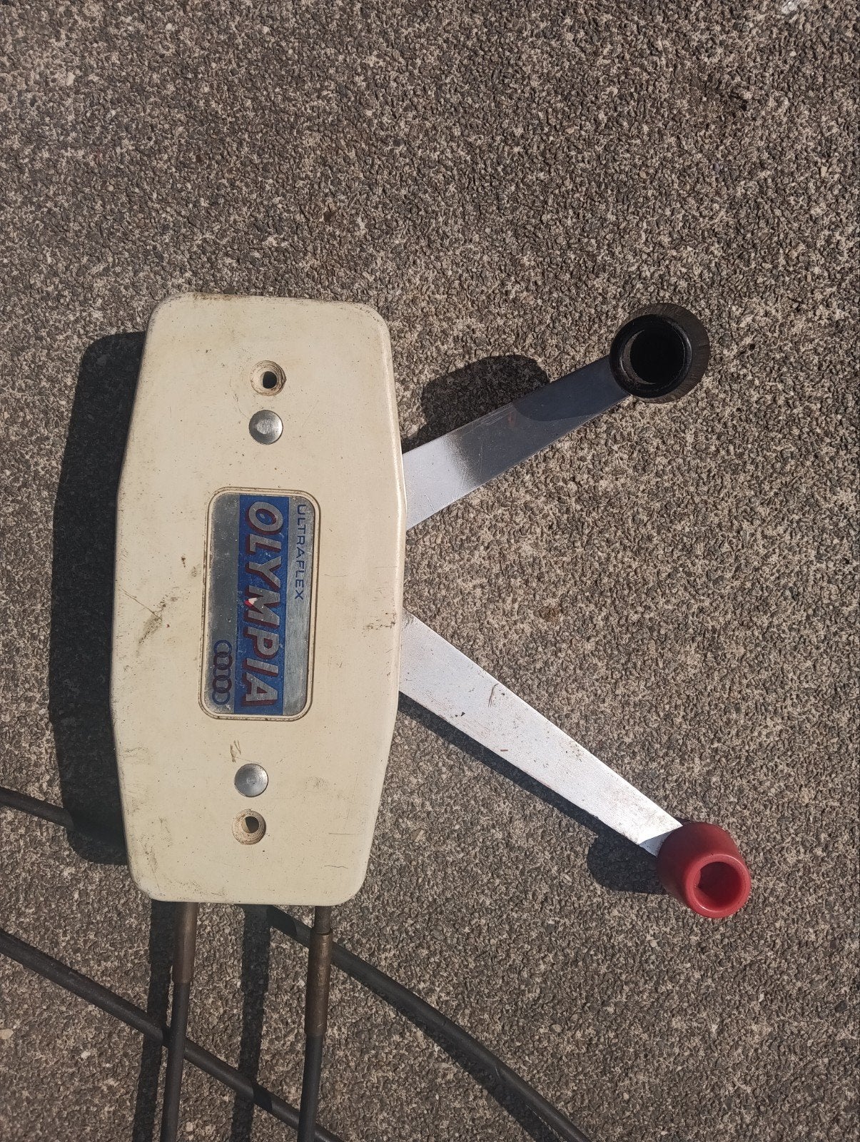 Olympia ultraflex buitenboord motor Control, Ophalen of Verzenden, Motor en Techniek