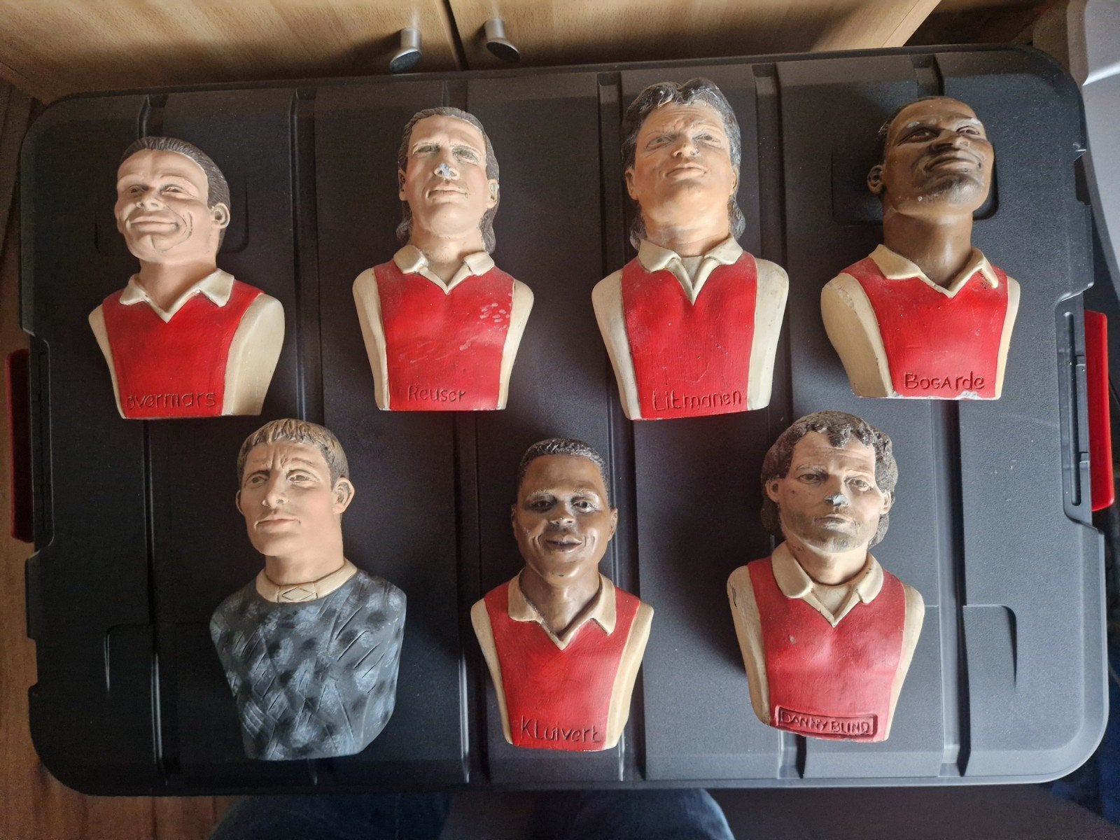 Te koop Ajax beeldjes, Ophalen, Gebruikt, Ajax, Beeldje of Poppetje