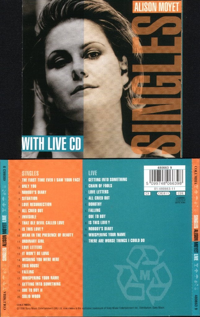 Alison Moyet CD 's LP DVD 's, Ophalen of Verzenden, Zo goed als nieuw