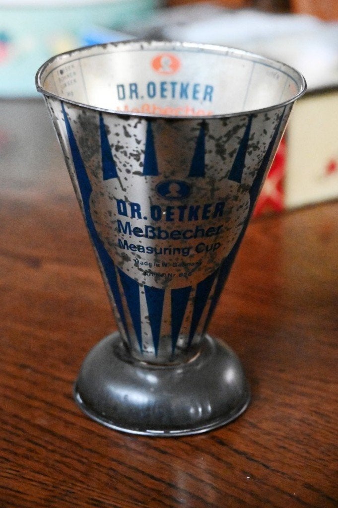 Maatbeker Dr.OETKER, Ophalen of Verzenden