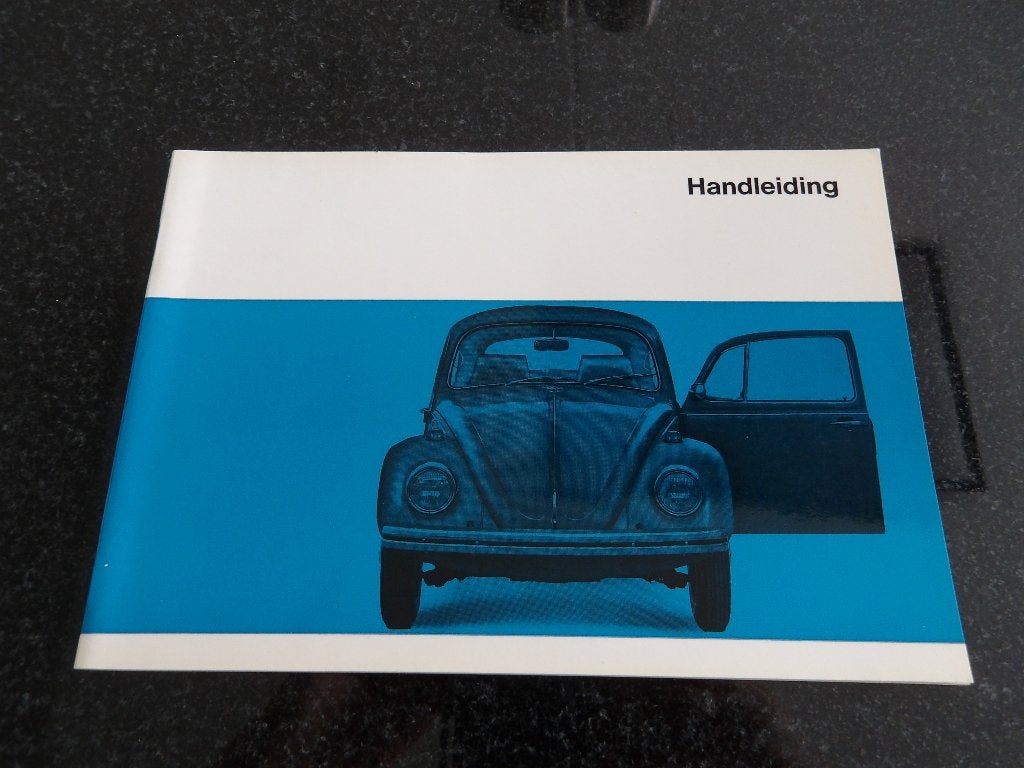 Volkswagen Kever Type 1200 - 1300 - 1500 Handleiding  NL, Verzenden