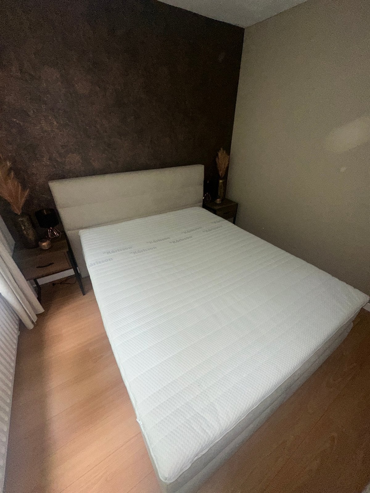 Topper 160x210 Karlsson, Huis en Inrichting, Ophalen, Tweepersoons, Zo goed als nieuw, 160 cm