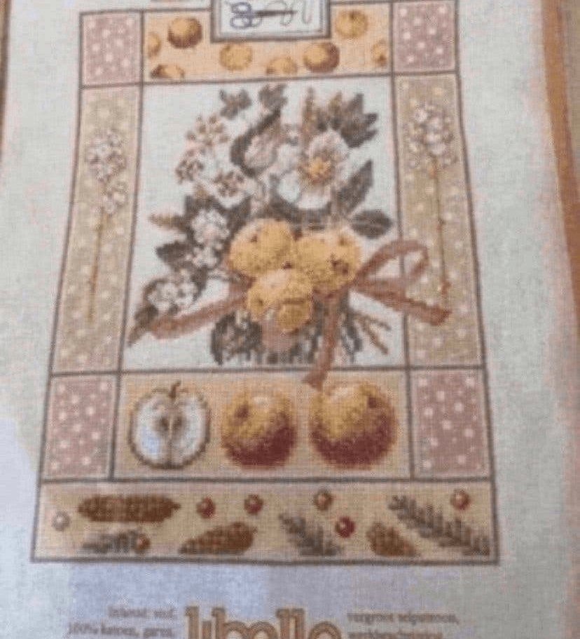 BORDUURPAKKET LANARTE/LIBELLE/M. BASTIN WINTER, Hobby en Vrije tijd, Ophalen of Verzenden, Nieuw, Handborduren, Borduurpakket