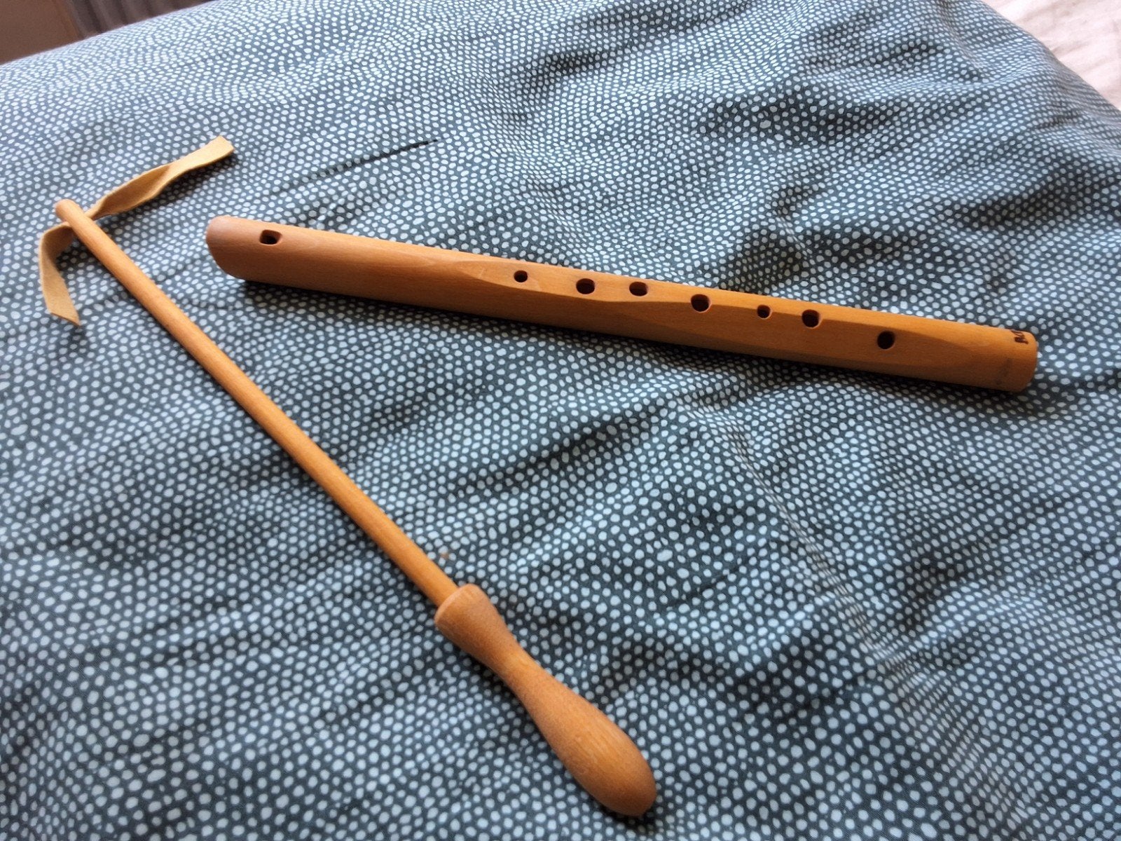 Choroi Blokfluit voor Vrije School (incl. schoonmaakstok), Ophalen of Verzenden, Gebruikt, Sopraan of Sopranino