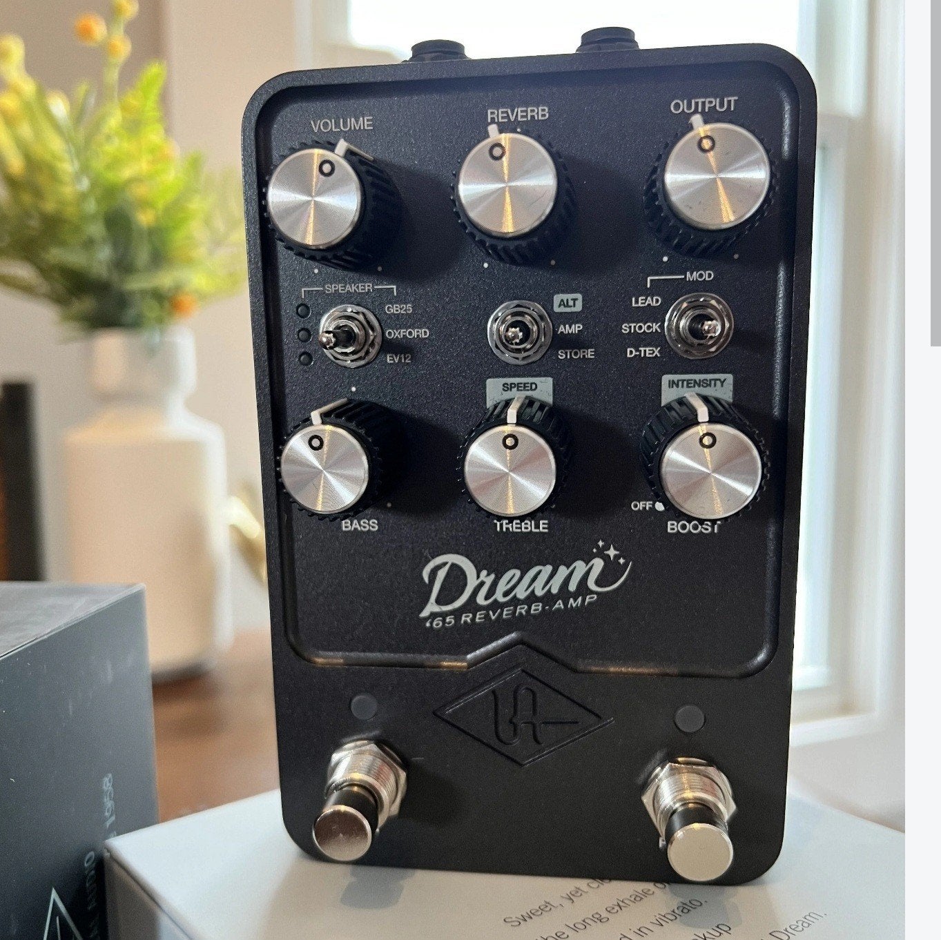 Universal Audio Dream '65, Ophalen of Verzenden, Zo goed als nieuw, Reverb