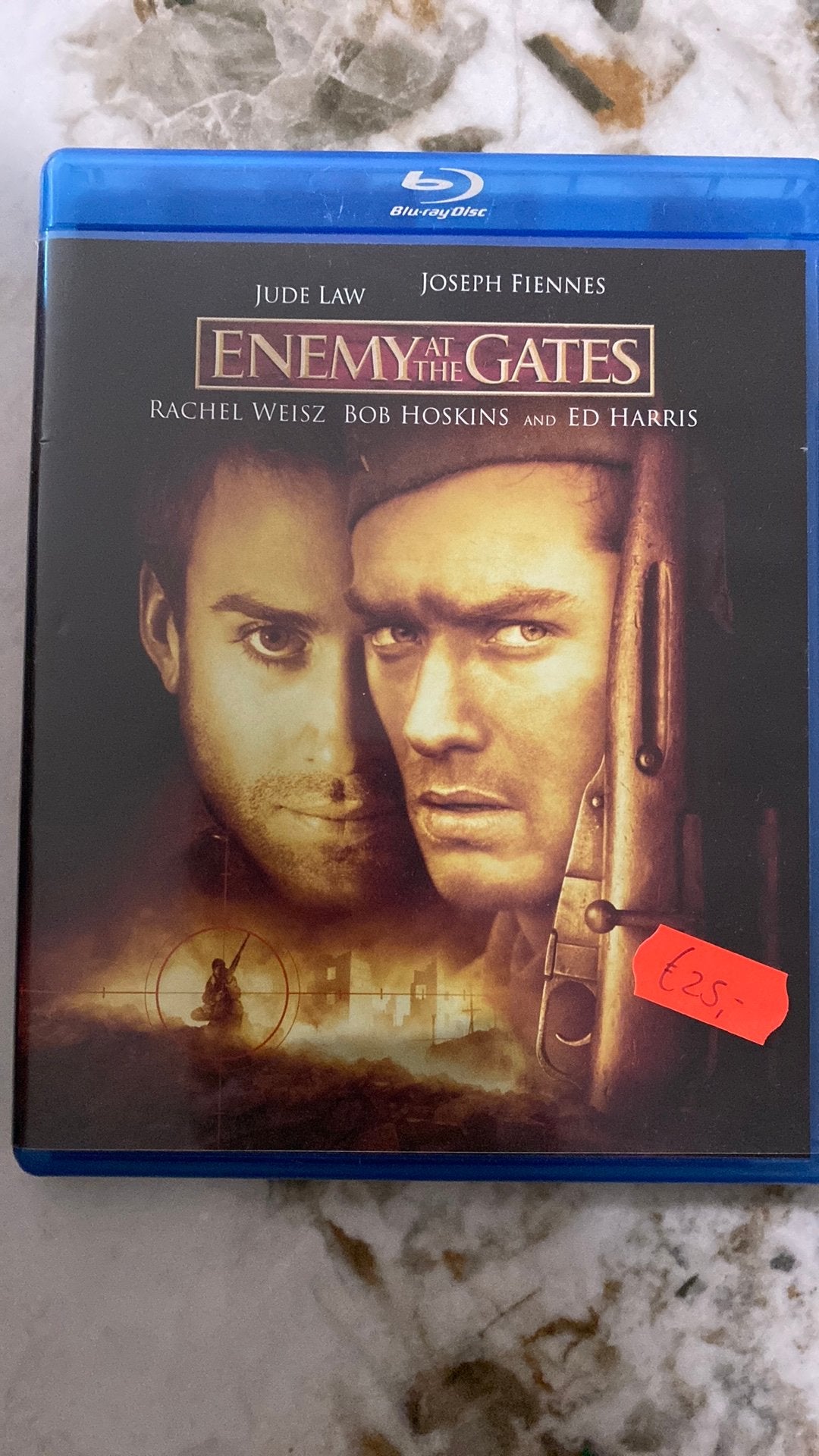 Enemy at the gates blu ray NL versie, Cd's en Dvd's, Ophalen of Verzenden, Zo goed als nieuw