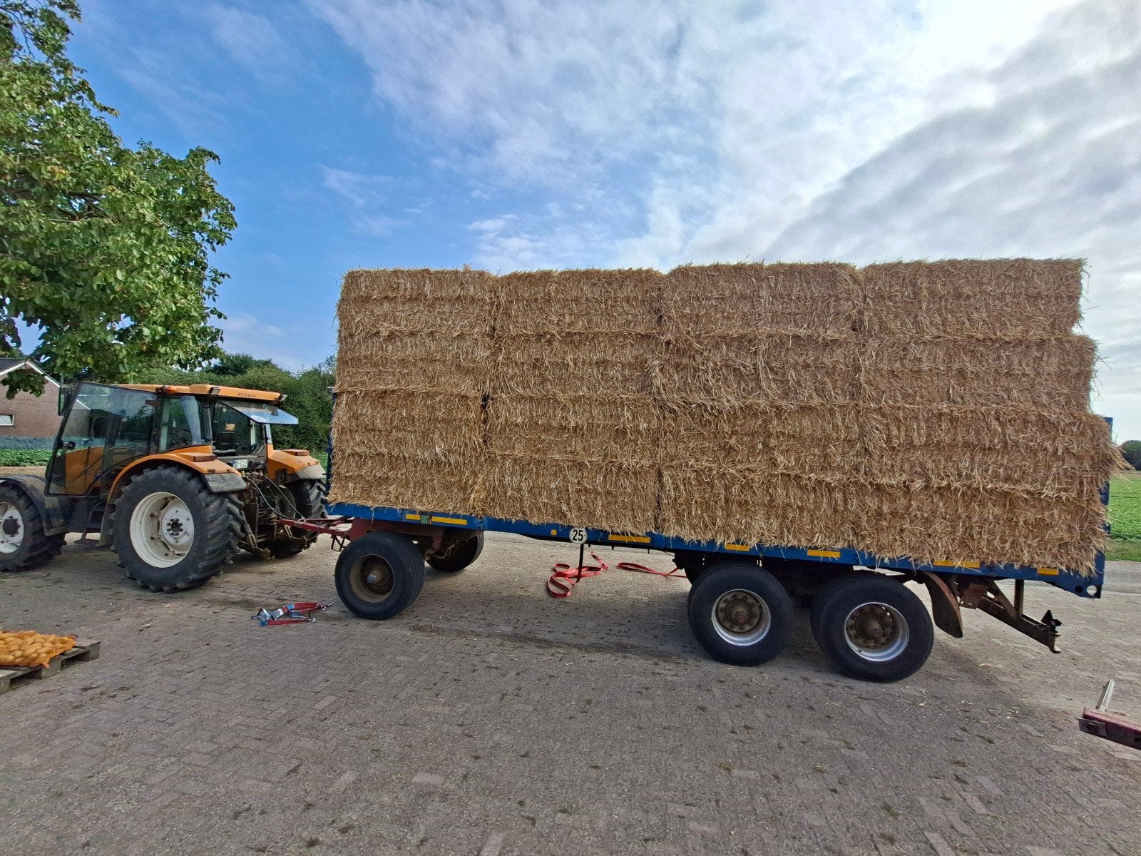 grote pakken stro, Dieren en Toebehoren, Dierenvoeding, Ophalen, Vee