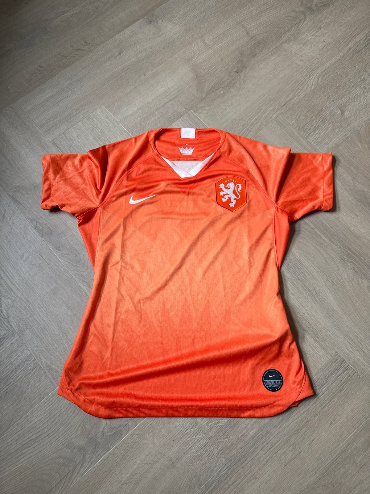 Oranje Nike voetbalshirt dames - Nieuwstaat, maat M, Maat M, Ophalen of Verzenden, Nieuw, Shirt