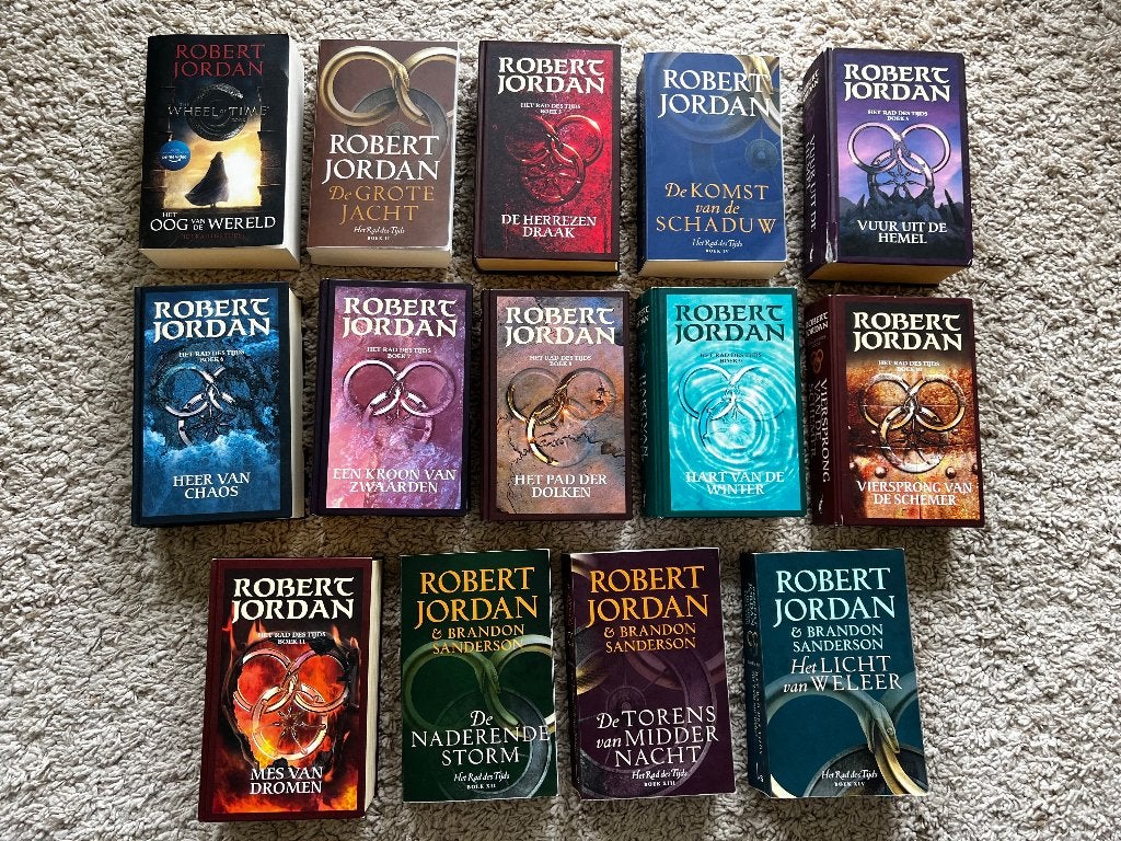 Rad des Tijds - 14 delen!, Ophalen of Verzenden, Gelezen, Robert Jordan