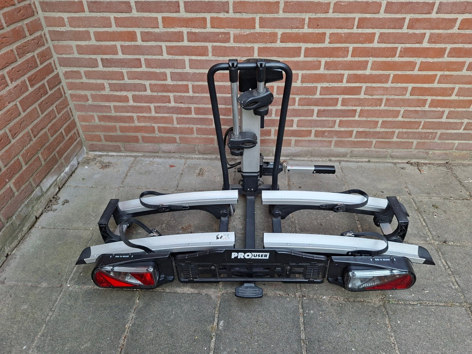 Pro User Diamant fietsendrager voor 2 elektrische fietsen!, Ophalen, Zo goed als nieuw, Brede banden, 2 fietsen