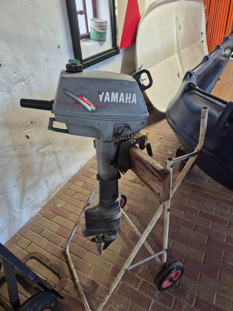 Yamaha Malta 3.5 pk buitenboordmotor, langstaart, Watersport en Boten, Gebruikt, Minder dan 5 pk, Ophalen of Verzenden, Buitenboordmotor