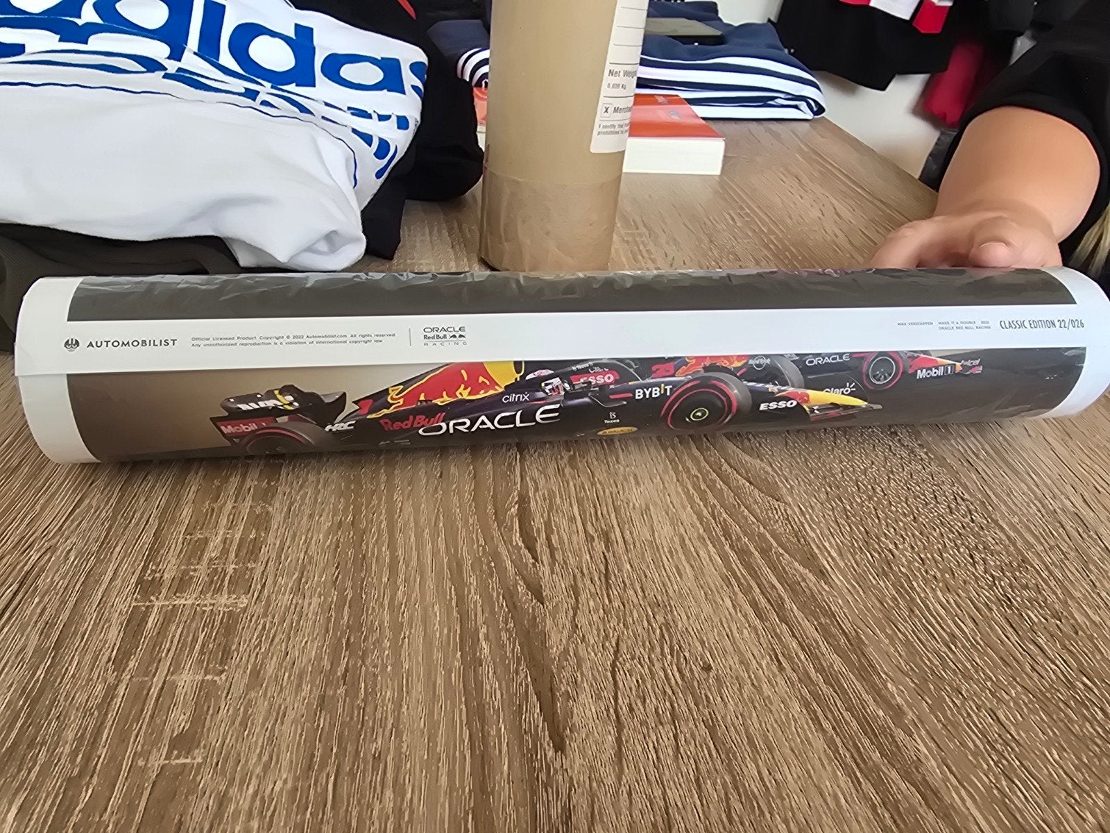 Max Verstappen Make It Double F1 Poster - Red Bull Racing, 50 – 75, Nieuw, Ophalen of Verzenden, Foto of Poster