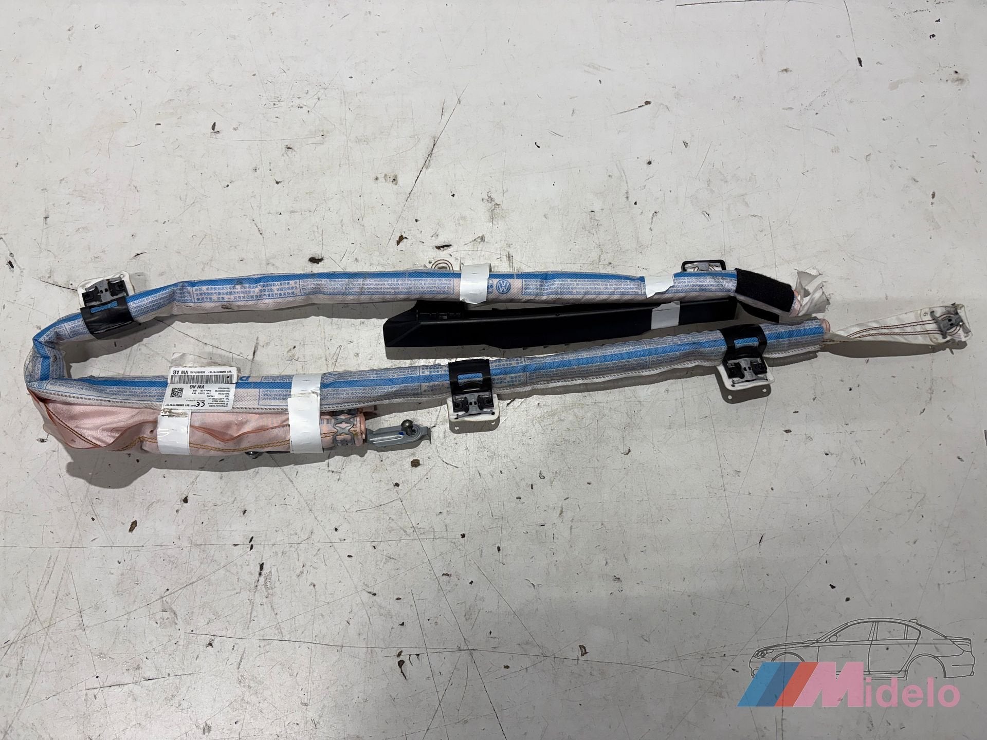 VW POLO 2G HEMEL AIRBAG RECHTS 2GS880742G, Auto-onderdelen, Dashboard en Schakelaars, Gebruikt, -, Volkswagen, -