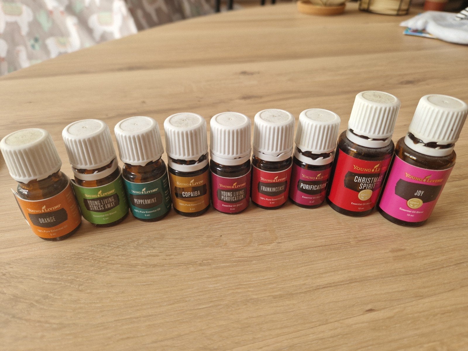 Young Living etherische olie flesjes - diverse geuren, Ophalen