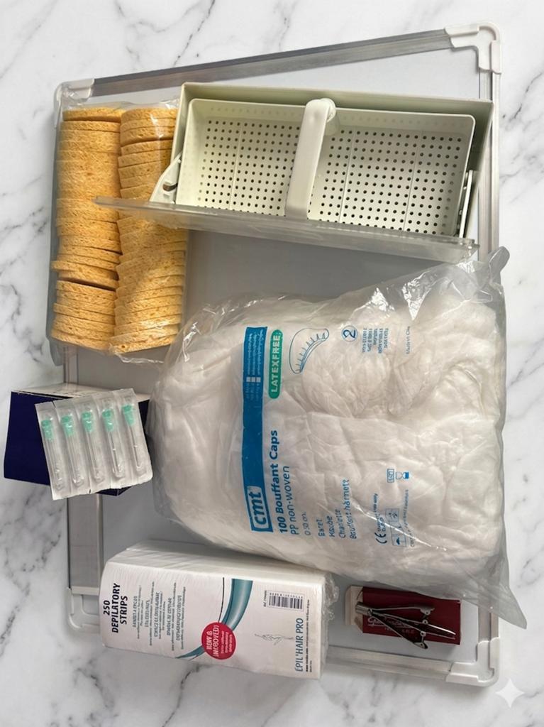 Schoonheidsspecialiste Salon starter pakket, Ophalen of Verzenden, Zo goed als nieuw, Ogen