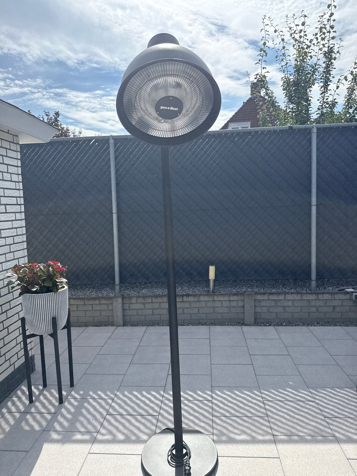 Terrasverwarming Sun Heat met afstandsbediening, Ophalen, Gebruikt, Elektrisch, Vloer