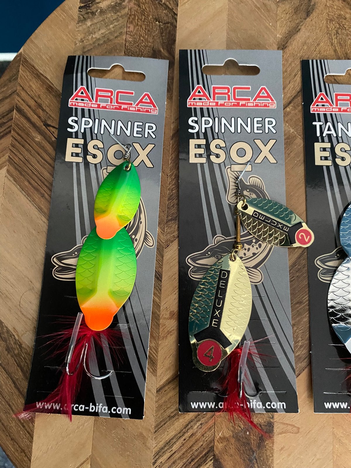 Arca Esox Tandemblinkers (4 soorten), D, Overige typen, Nieuw, Ophalen of Verzenden