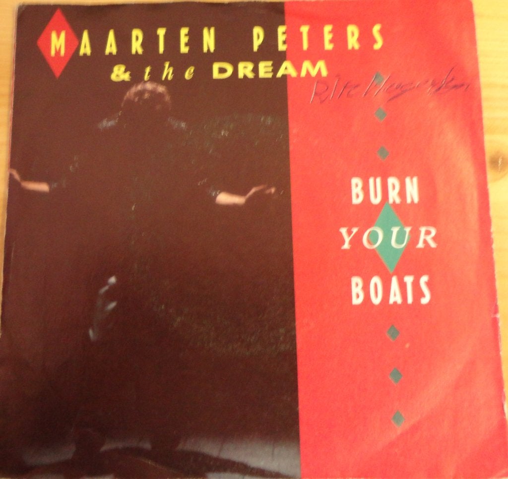 Maarten Peters > Burn your boats, Cd's en Dvd's, Vinyl Singles, Ophalen of Verzenden, Gebruikt, 7 inch, Pop