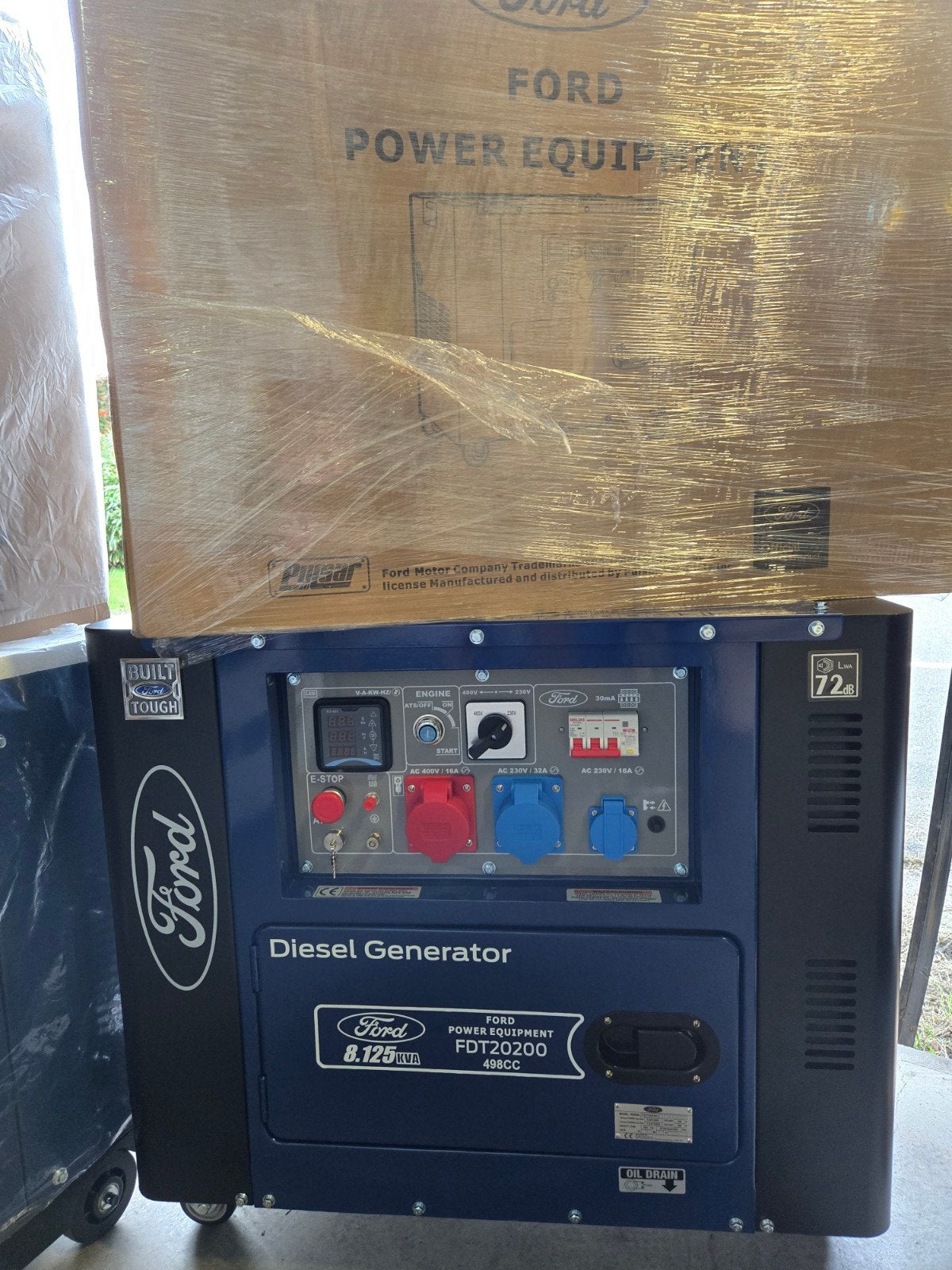 Ford diesel generator aggregaat nieuw met krachtstroom 8.1kv, Ophalen of Verzenden, Overige merken