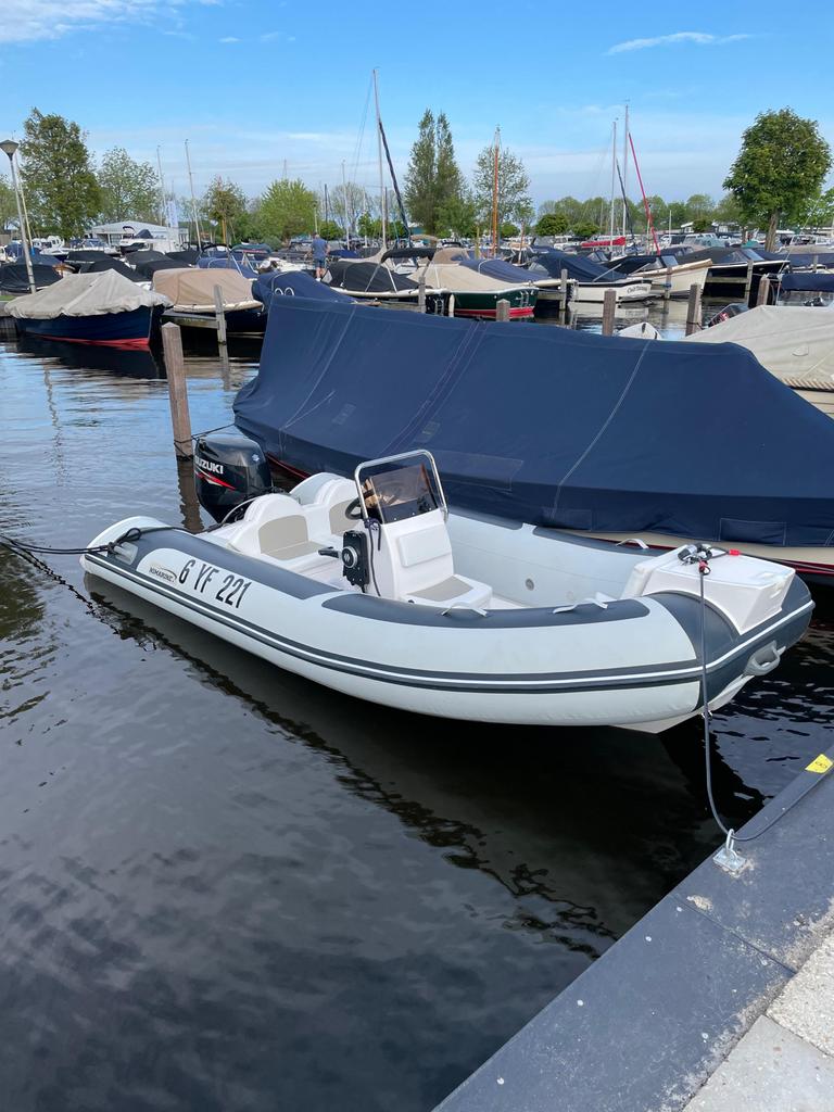 Nimarine 410cm RIB | Suzuki 60pk | incl trailer, Ophalen, Overige materialen, 50 pk of meer, Zo goed als nieuw