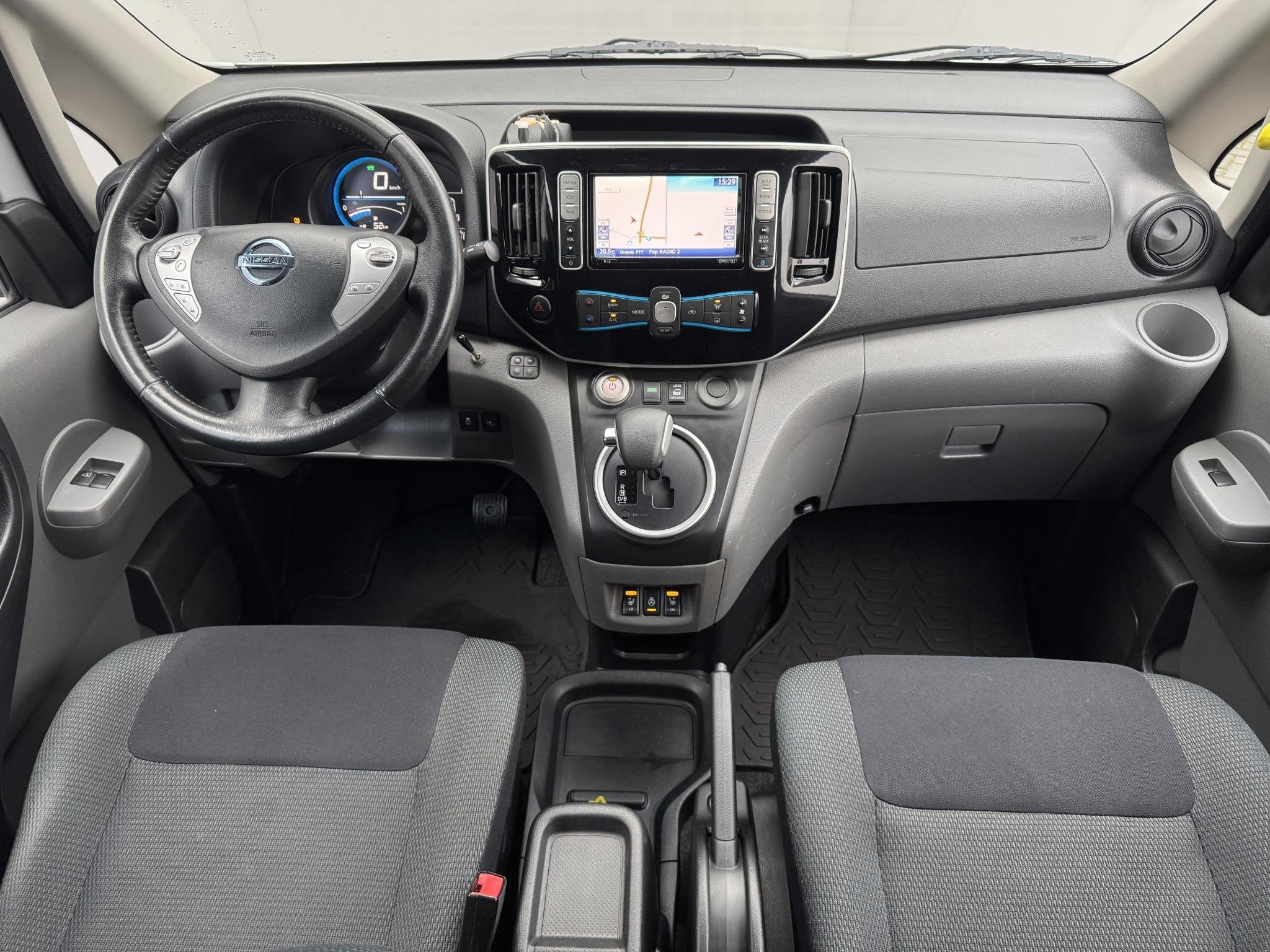 Nissan e-NV200 Evalia Connect Edition / Invalide Auto - Rols, Stof, Gebruikt, Stoelverwarming, 1594 kg