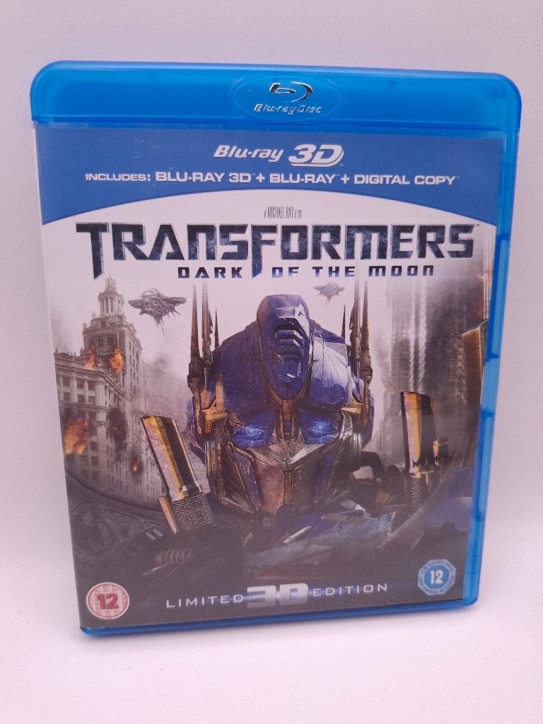 Transformers dark of the moon 3d bluray, Cd's en Dvd's, Blu-ray, Zo goed als nieuw, Actie, Ophalen of Verzenden
