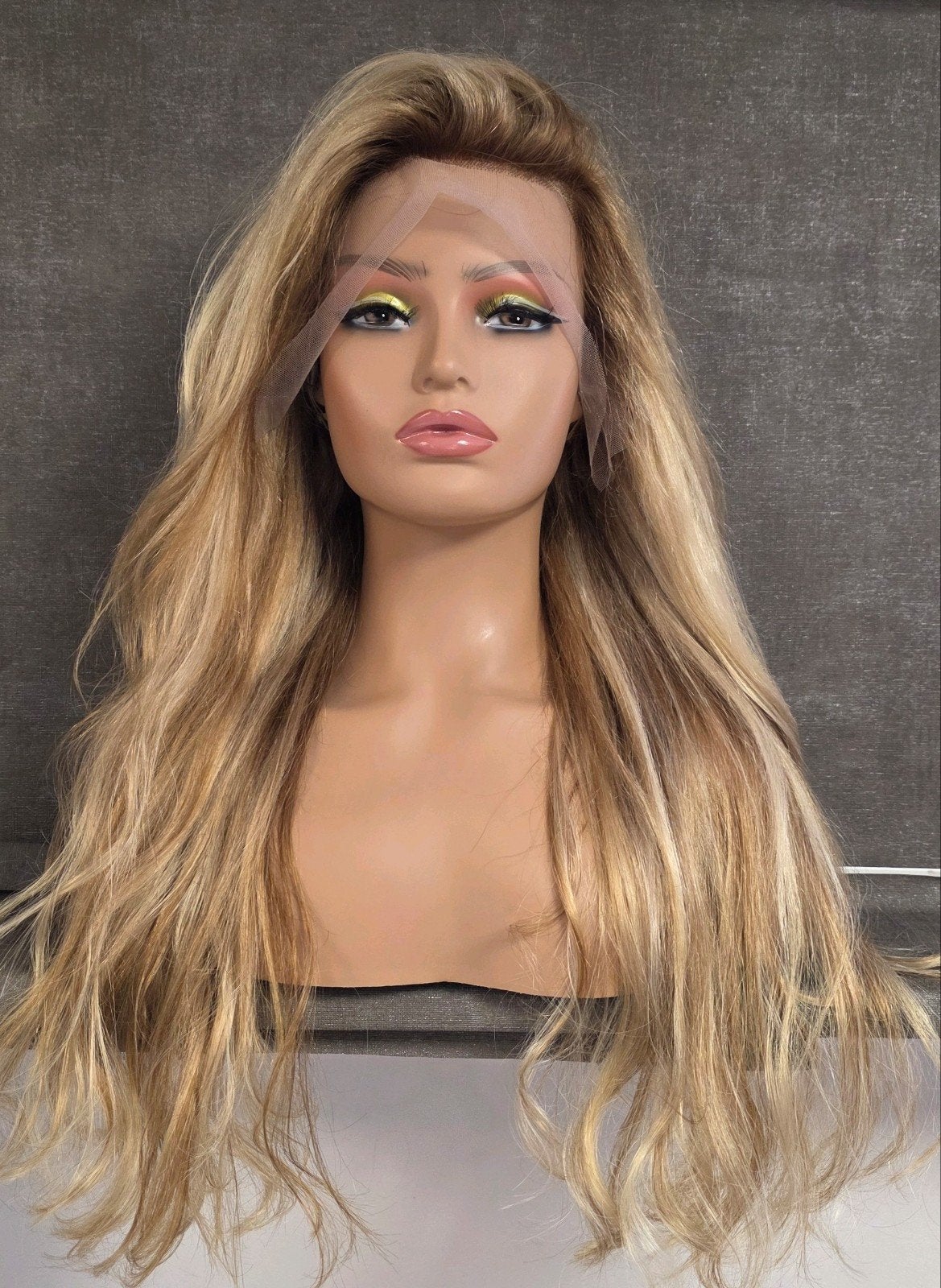 lace wig echt haar, Ophalen of Verzenden, Nieuw, Pruik of Haarverlenging