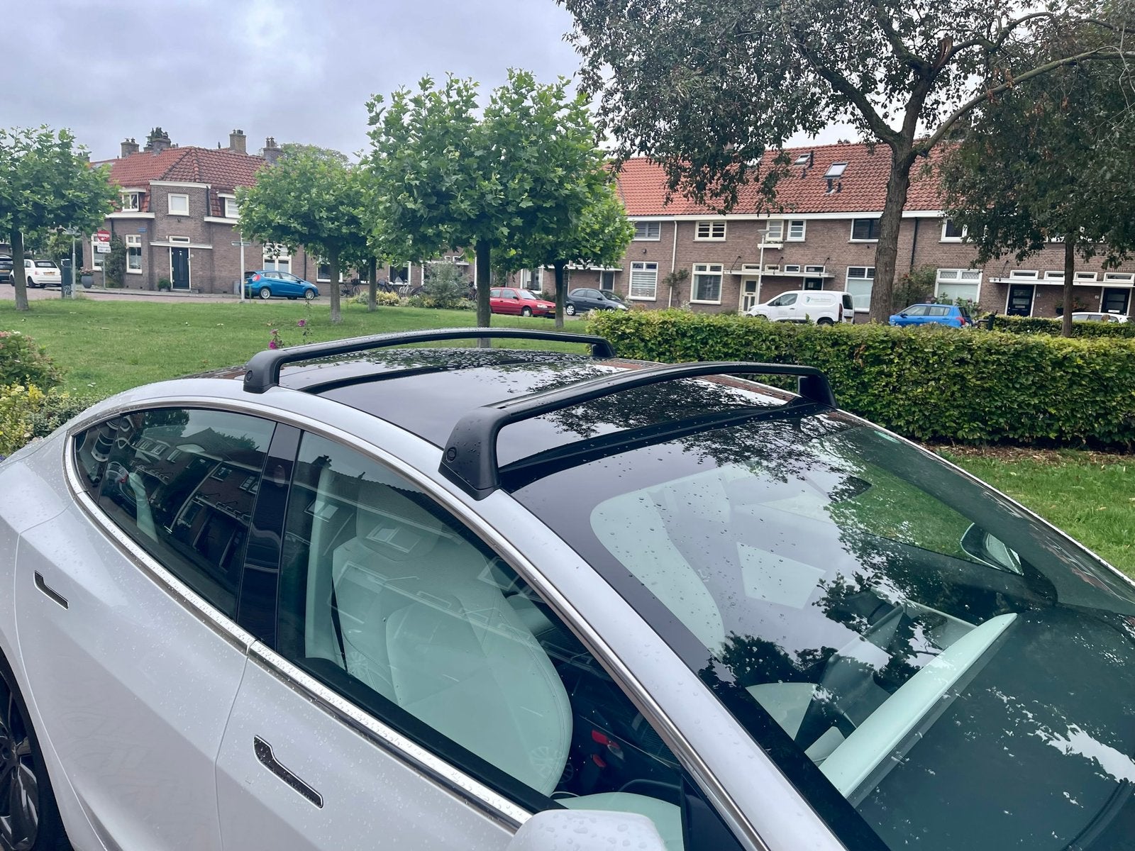 Tesla Model 3 Dakdragers Wingshape Aftermarket Dakdragerset, Auto diversen, Dakdragers, Ophalen, Gebruikt