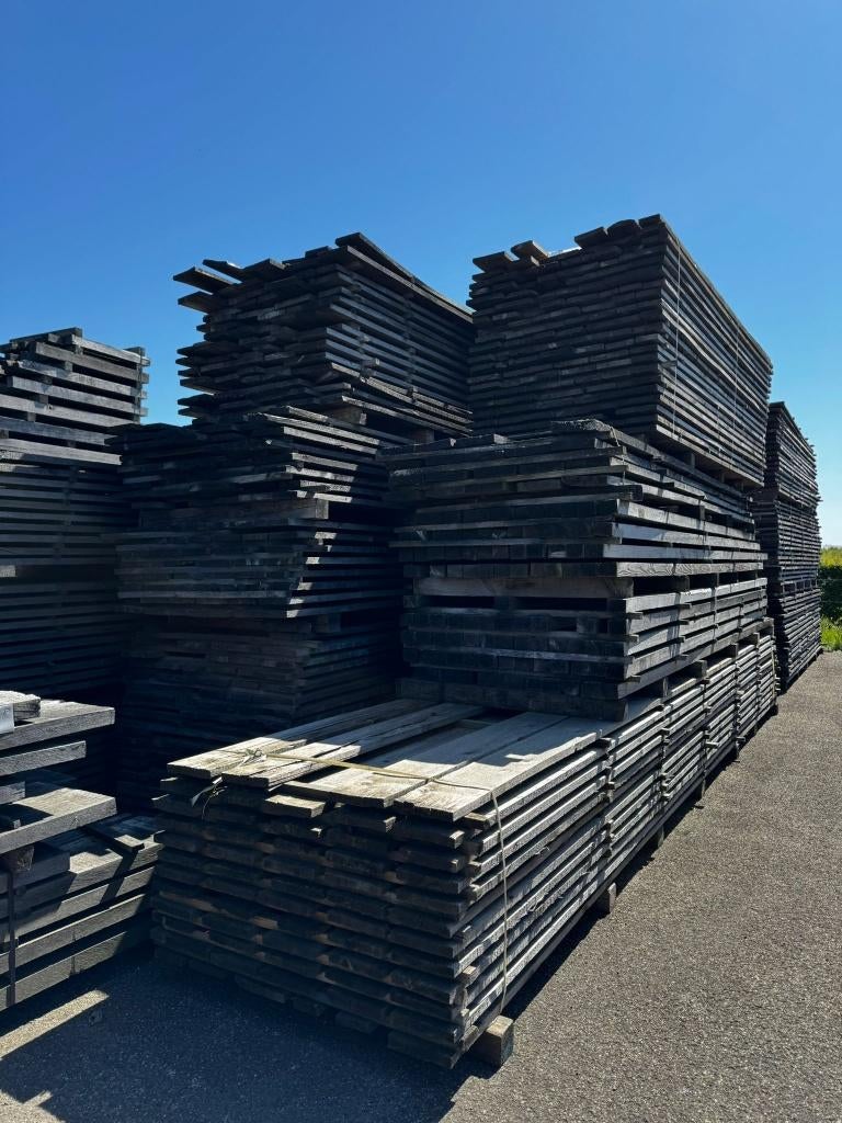 Naaldhouten gevelplanken Franse fijnspar, 25 tot 50 mm, Nieuw, Ophalen of Verzenden, Plank