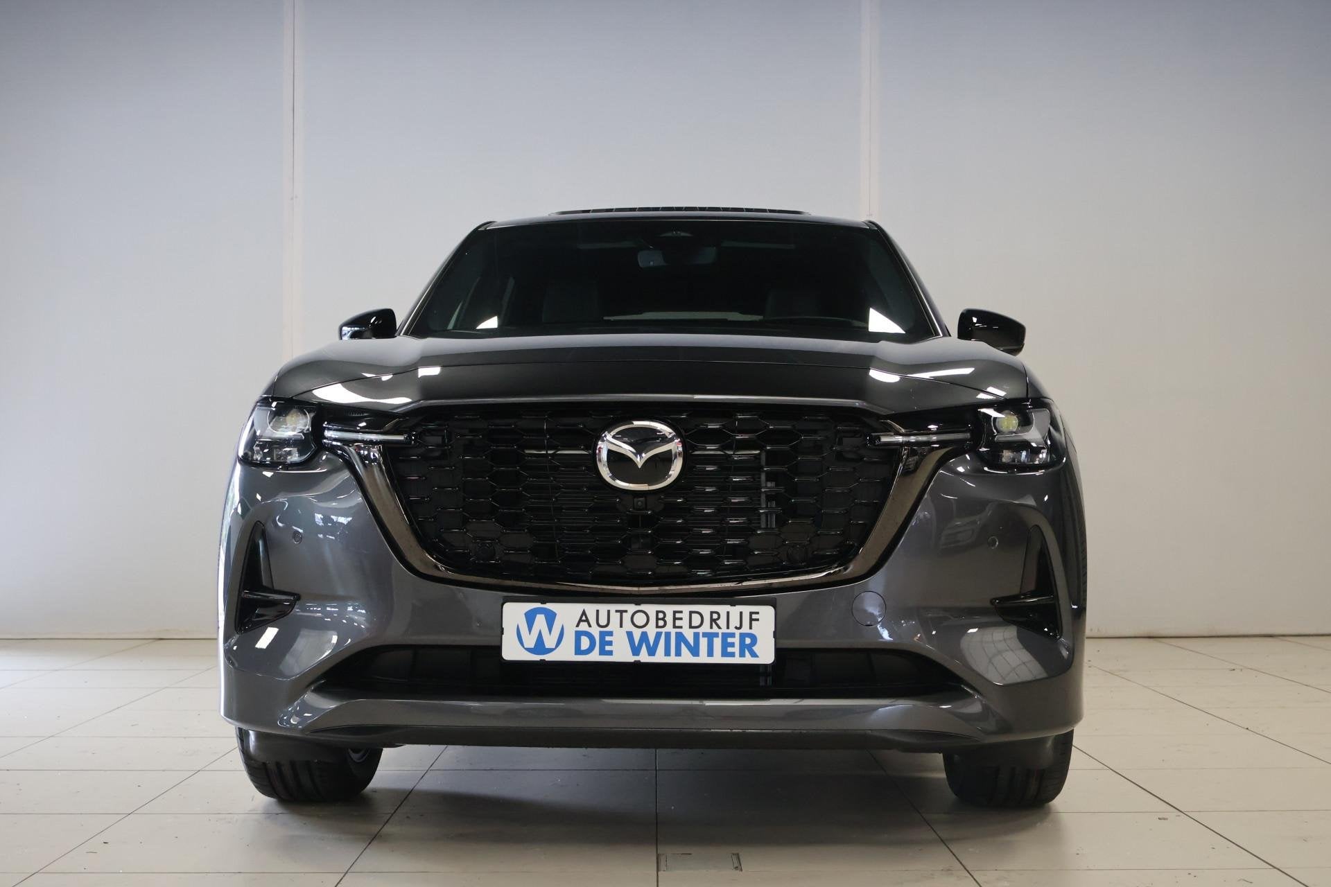 Mazda CX-60 2.5 e-SkyActiv PHEV Homura Plus ., Auto's, Mazda, Automaat, Gebruikt, Zwart, 2500 kg